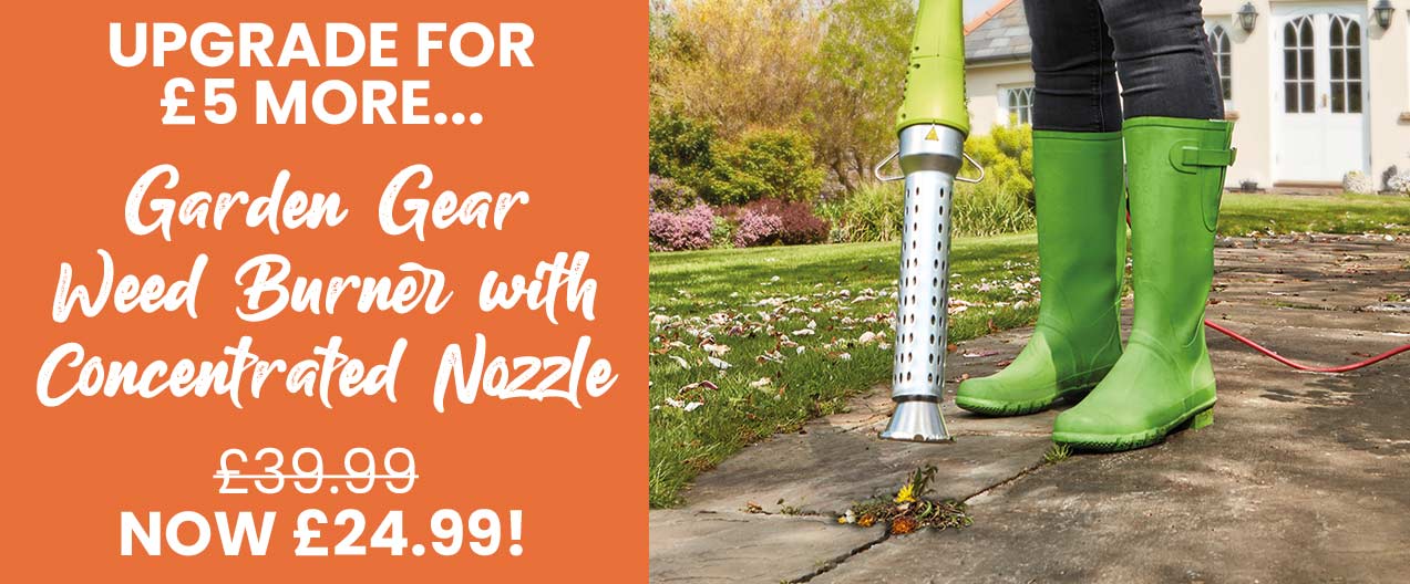 Garden Gear Weed Burner with Concentrated Nozzle
